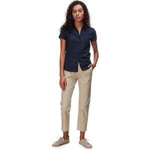 Patagonia‎ Women's Pants 6 Worn Wear Organic Cotton Stretch All-Wear Cropped